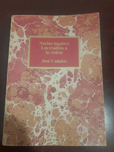 Noches lúgubres  Los eruditos a la violeta
