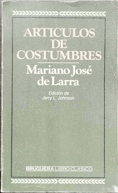 Articulos de costumbres