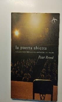 La puerta abierta : reflexiones sobre la interpretacion y el teatro. - 6. ed