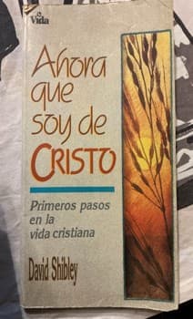 Ahora que soy de Cristo
