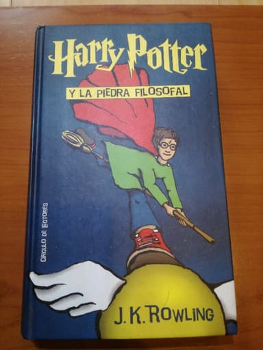 Harry Potter y la piedra filosofal.