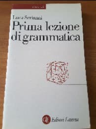 Prima lezione di grammatica
