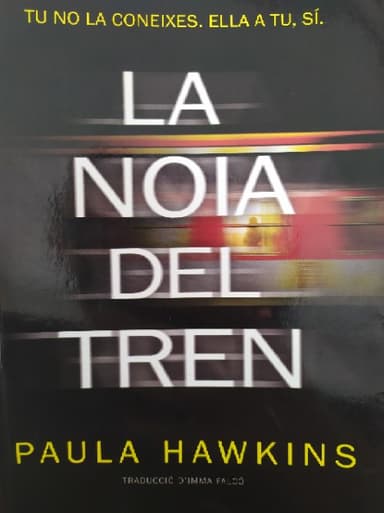 La noia del tren