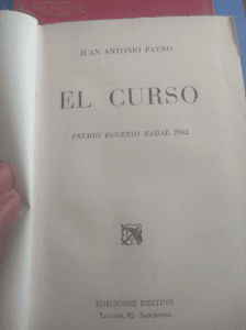 EL CURSO - PAYNO JUAN ANTONIO