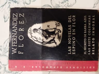 Las Novelas del Espino en Flor