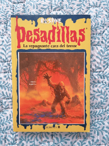 La repugnante cara del terror. Pesadillas.
