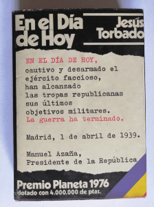 En el día de hoy