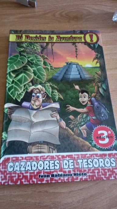 tu decides la aventura 3 cazadores de tesoro