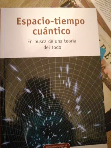 Espacio tiempo cuántico 