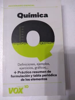 Diccionario esencial de química
