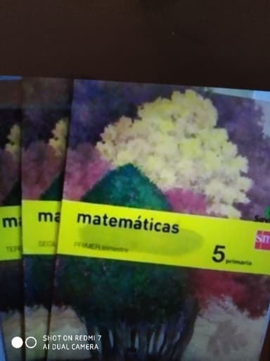Savia, Matemáticas, 5 Educación Primaria. 1, 2 y 3 trimestres