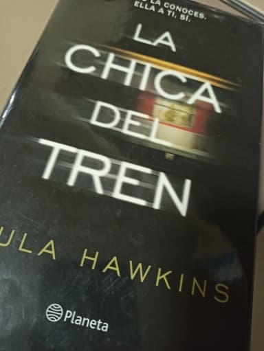 La chica del tren.