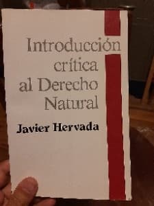 Introducción Crítica al Derecho Natural