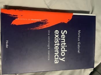 Sentido y existencia : una ontología realista