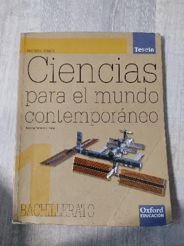 Ciencias para el mundo contemporáneo