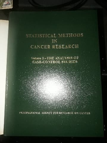 Statistical methods in cancer research.