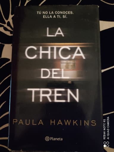 La chica del tren.