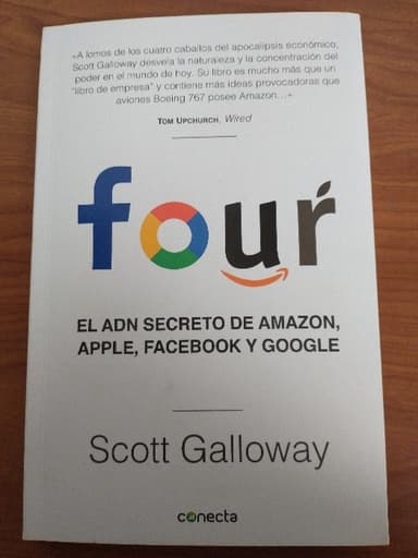 four El ADN secreto de Amazon, Apple, Facebook y google