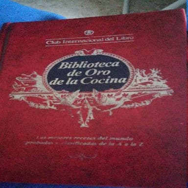 Biblioteca de Oro de la Cocina