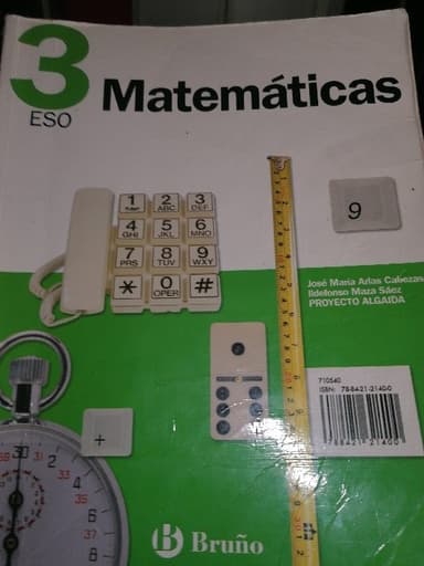 Matemáticas 3 ESO