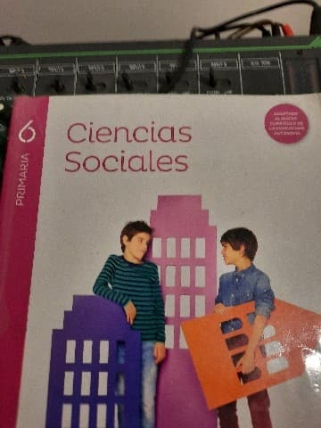 Ciencias sociales, 6 Primaria
