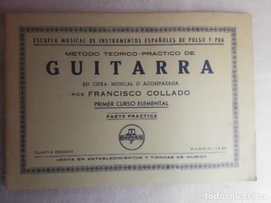 METODO TEORICO-PRACTICO DE GUITARRA - FRANCISCO COLLADO