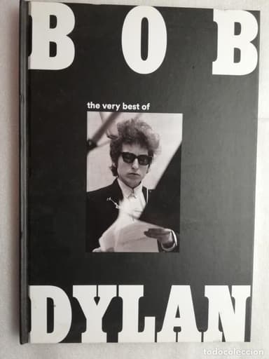 THE VERY BEST OF BOB DYLAN. LIBRO + CD MÚSICA. PREMIO NOBEL DE LITERATURA
