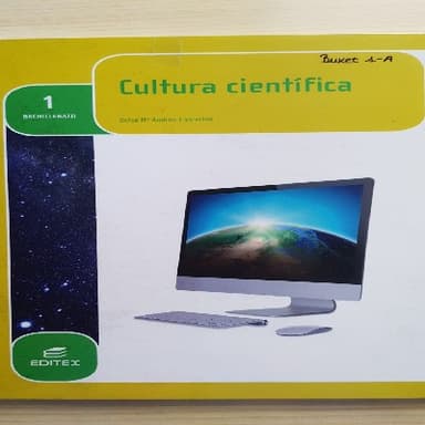 cultura científica 1° bachillerato