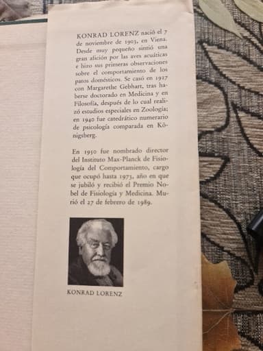 Cuando el hombre encontró al perro . Konrad Lorenz