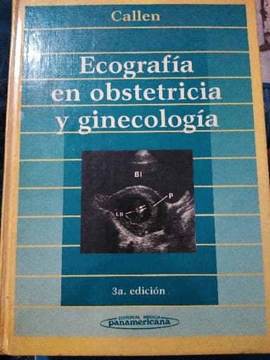 Ecografía en obstetricia y ginecología