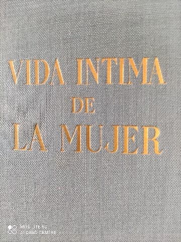 "Vida intima de la mujer"
