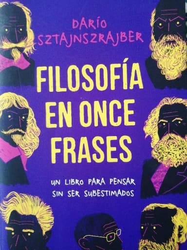 Filosofía en once frases