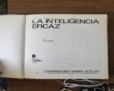 inteligencia eficaz 