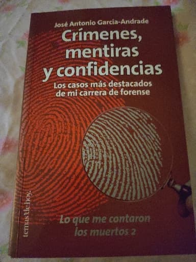 Crimenes, Mentiras y Confidencias
