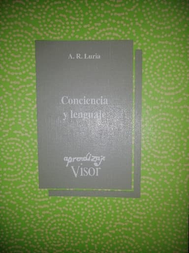 Conciencia y lenguaje. - 3. edición.