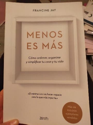 Menos es más