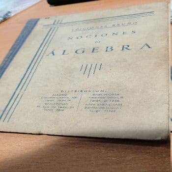 NOCIONES DE ALGEBRA