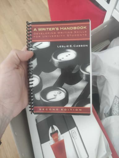 A Writers Handbook