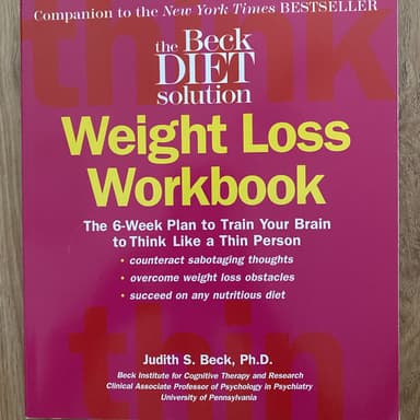Beck Diet Solution Weight Loss Workbook
