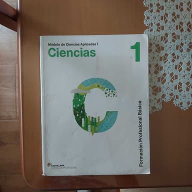 Ciencias Aplicadas I, ciencias naturales, 1 Formación profesional básica