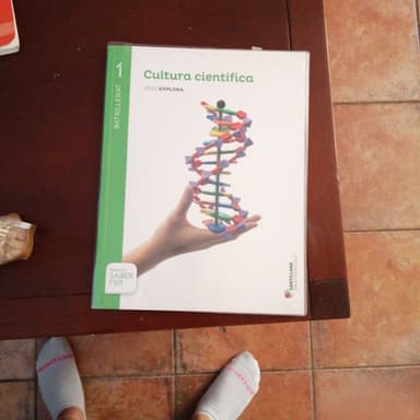 Cultura cientifica, Batxillerat 1