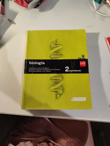 Biología 2° bachillerato SM