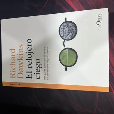 El relojero ciego