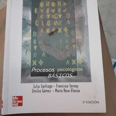 Procesos psicologicos basicos