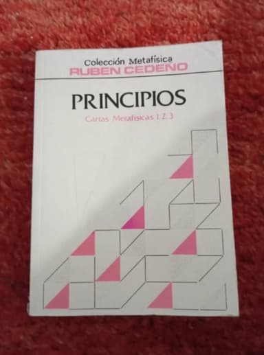 Principios - Cartas Metafisicas 1, 2, 3
