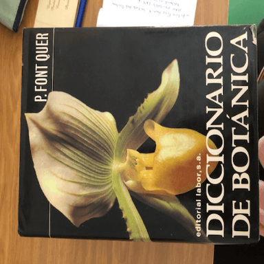 Diccionario de botánica