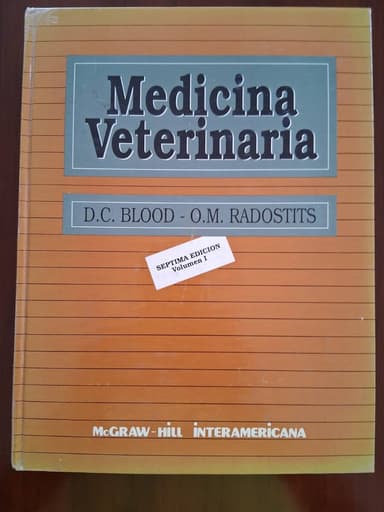 Medicina Veterinaria Volumen I
