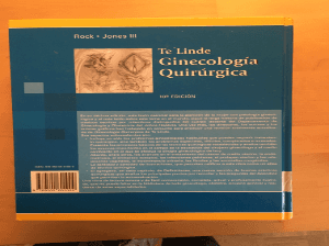 Te Linde. Ginecología quirúrgica.