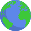 Icono de un globo terráqueo