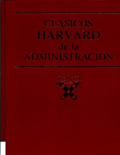 Clásicos Harvard de la administración